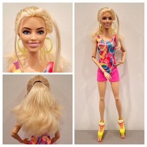 Barbie The Movie In Line Skating Rollerblade Margot Robbie Doll 2023